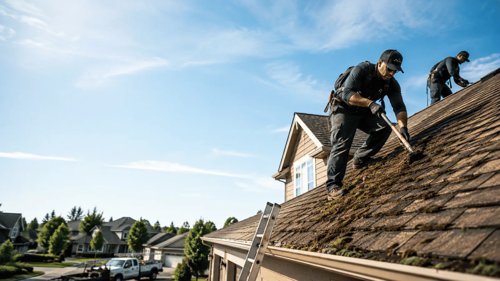 Roof Moss Removal in Railroad, PA near me